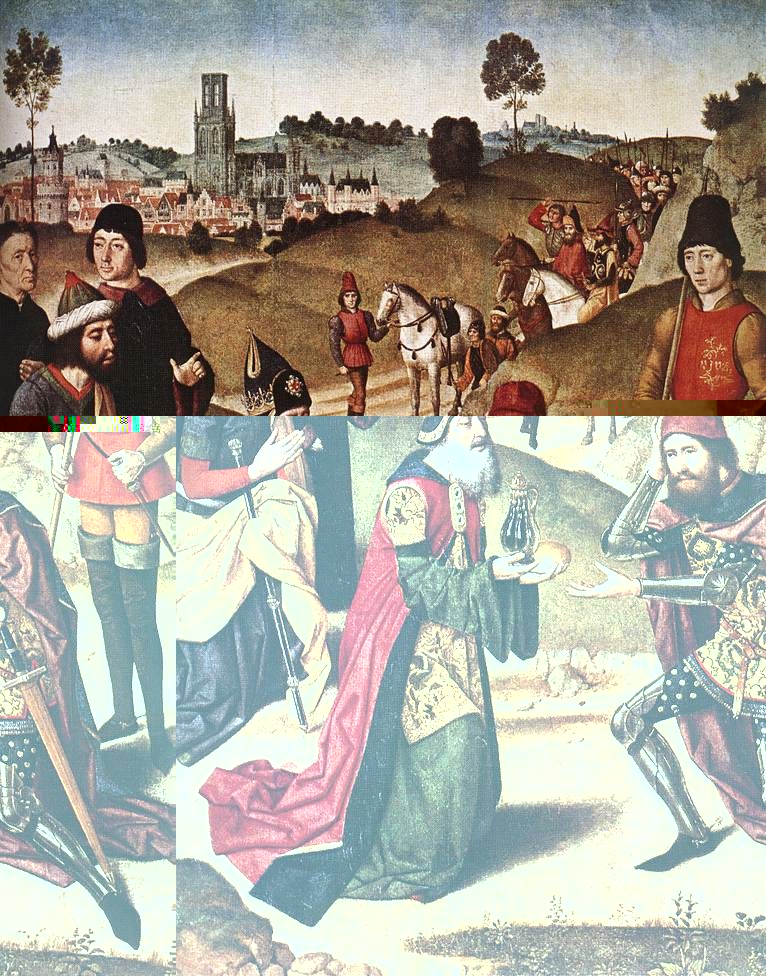 Dirck Bouts The Meeting of Abraham and Melchizedek